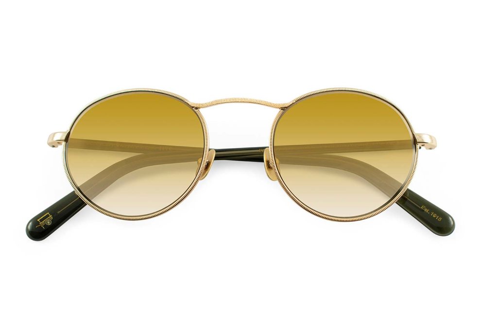 サングラス MOSCOT Moscot - KANAKA SUN - gold dark green c Moscot - Kanaka sun - Gold / Dark Green